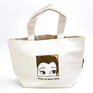 ディズニー Disney ミニトートバッグ/ベル ランチトート アイボリー  マリモクラフト