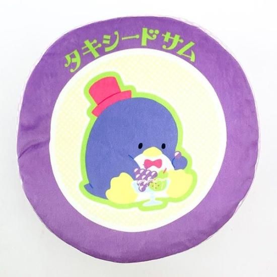 サンリオ タキシードサム 昭和レトロ パフクッション 昭和レトロ