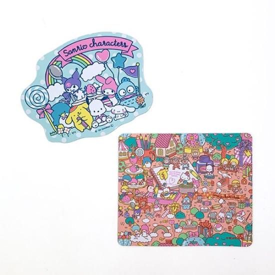 サンリオキャラクターズ ラッピング柄 2段収納ボックス 非売品