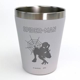 マーベル スパイダーマン ステンレスタンフ゛ラー   グレー