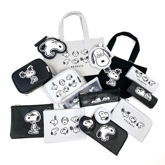 PEANUTS コーティングオックスポーチ 2個セット HEMING'S snoopy スヌーピー ボトルケース 2個セット ボトコ