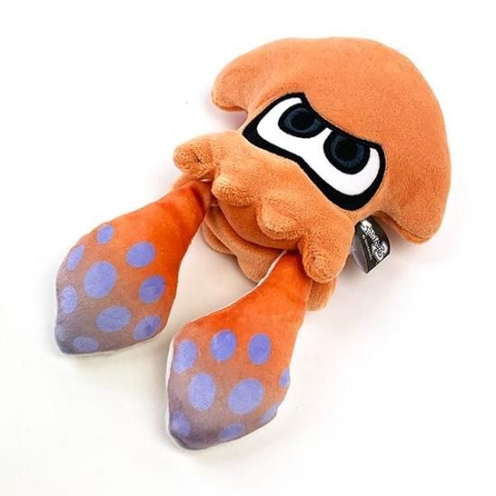スプラトゥーン Splatoon3 イカ オレンジ(S) ぬいぐるみ ALL