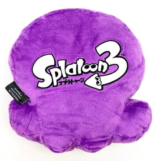 スプラトゥーン Splatoon3 クッション タコ(パープル