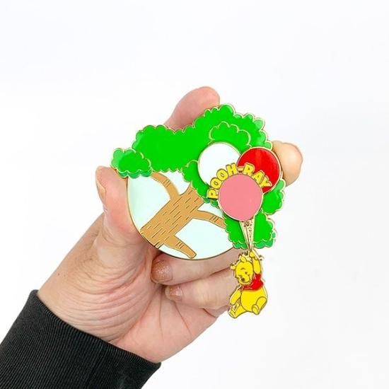 ディズニー くまのプーさん コレクションピンバッジ 風船 プー