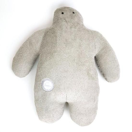 フニオ 抱きまくらL グレージュ ぬいぐるみ クッション