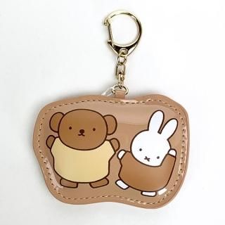ミッフィー キーホルダー BR クリアワンポイントシリーズ miffy ブラウン