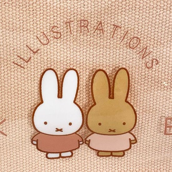 ミッフィー バニティポーチ PK クリアワンポイントシリーズ miffy ピンク