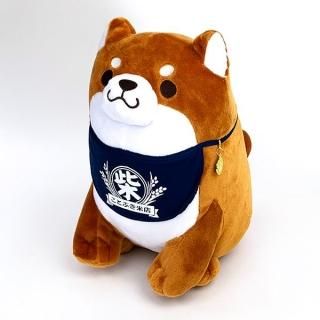 忠犬もちしば ぬいぐるみL(チャーム・おかか)  インテリア BIGサイズ