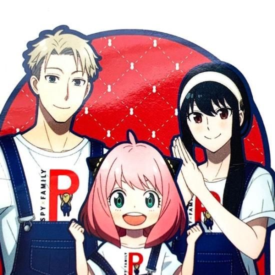 スパイファミリー3人セット スパイファミリー SPY×FAMILY 3人 フォージャー家 ミニ色紙