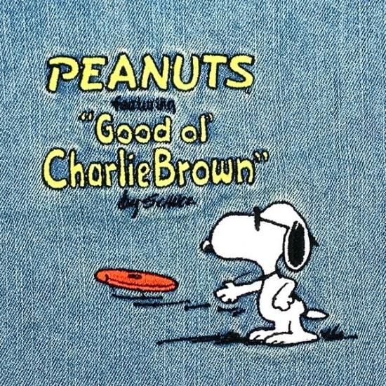 スヌーピー PEANUTS IP.TUBE.デニムPeanuts-7R COMIC トート