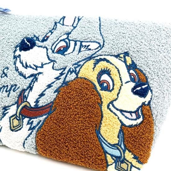 ディズニー　Dooney & Bourke わんわん物語　ポーチ わんわん物語 サガラポーチ ポーチ 小物入れ 収納 学校 オフィス