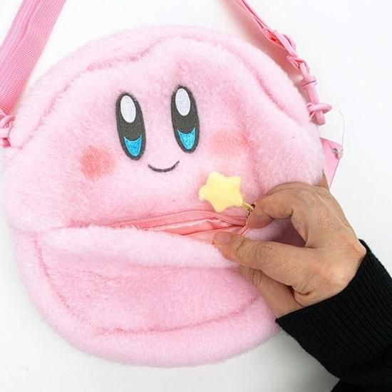 星のカービィ ぷわふわショルダーバッグ にっこり バッグ