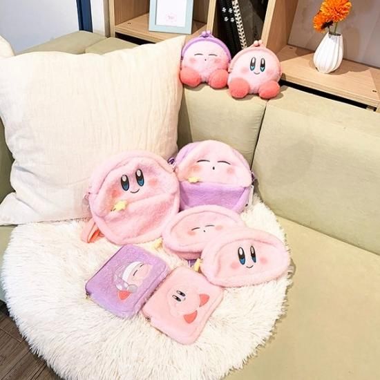 星のカービィ ぷわふわショルダーバッグ にっこり バッグ