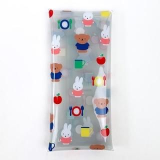 ミッフィー miffy クリアマルチケース miffyandboris ミッフィー&ボリス  クリア