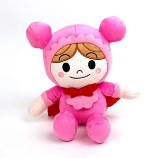 アンパンマン あかちゃんまん ふわりん スマイルぬいぐるみ 小物 ピンク