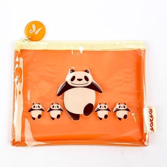 楽天市場】【ゆうパケット49】パンダ ポーチ ペンケース 筆箱