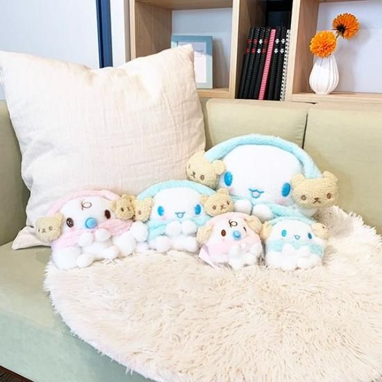 サンリオ　マフミミ　ミルク　S ぬいぐるみ　レア シナモロール マフみみ みるく ぬいぐるみ S インテリア マスコット