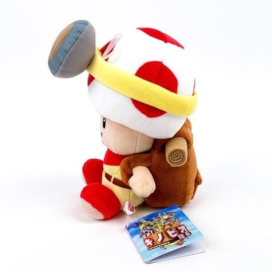 スーパーマリオ 進め! キノピオ隊長 ぬいぐるみ 【キノピオ隊長