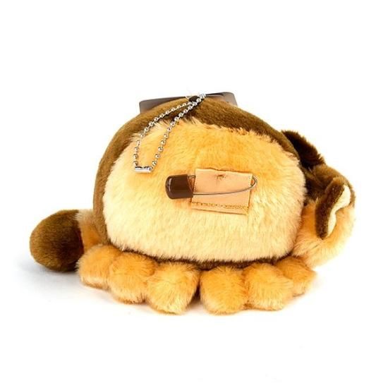 スタジオジブリ となりのトトロ ぬいぐるみバッチネコバス ブラウン スタジオジブリ となりのトトロ ぬいぐるみバッチネコバス ブラウン