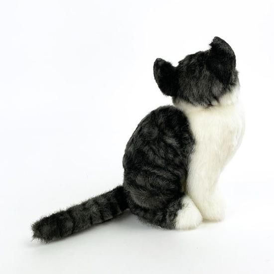 ハチワレ (ねこ) 座り I-6851 ぬいぐるみ 日本製 手作りグレイス ハチワレ (ねこ) 座り I-6851 ぬいぐるみ 日本製 手作りグレイス