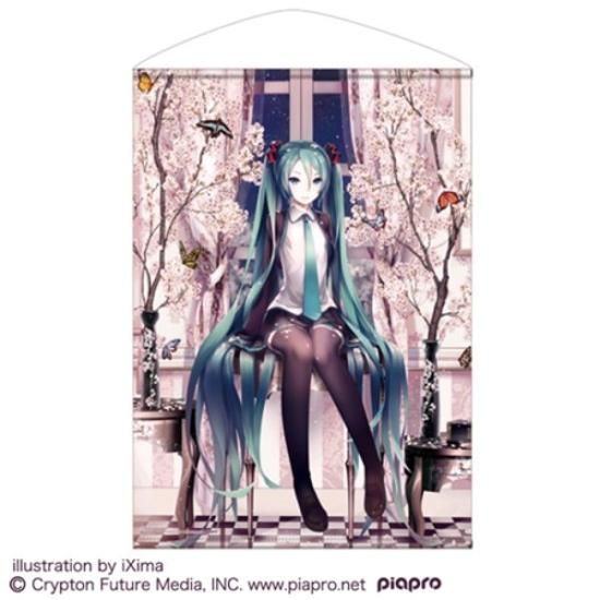 初音ミク cherry blossoms B2タペストリー 壁飾り 日本製 初音ミク cherry blossoms B2タペストリー 壁飾り 日本製