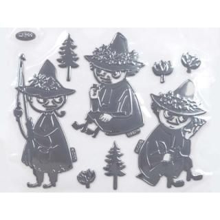 店内セール開催中!10％オフ対象商品! ムーミンスナフキン エンブレムステッカー ラージ