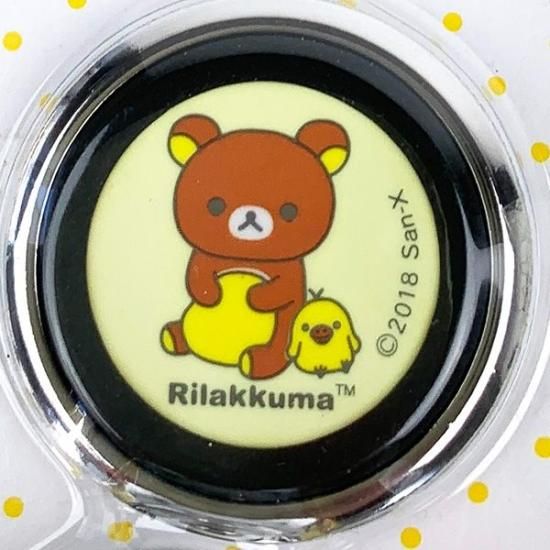 メーカー リラックマ 車用 カー用品 シンプル マグネットスマホホルダー キャラクターグッズ