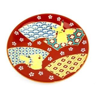 ポケットモンスター ピカチュウ 九谷焼小皿 小紋間取草花図 食器