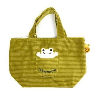かえるのピクルス コーデュロイ ミニトート トートバッグ かばん
