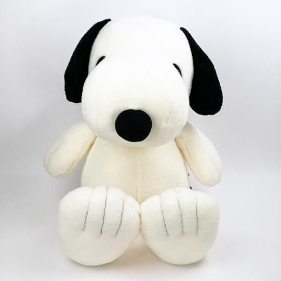 SNOOPY ぬいぐるみ スヌーピー Lサイズ HUGHUG ハグハグ