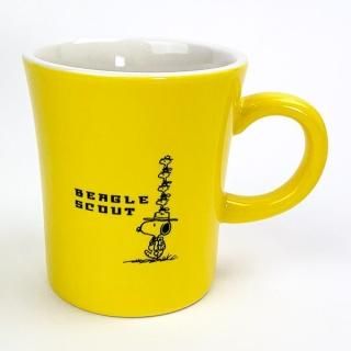 スヌーピー カラーマグ ビーグル・スカウト YE マグカップ  ランチ ティータイム ギフト