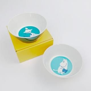 店内セール開催中!10％オフ対象商品! ムーミン ペア 13cm ボウルセット ムーミン スナフキン 皿 小鉢 ランチ ギフト
