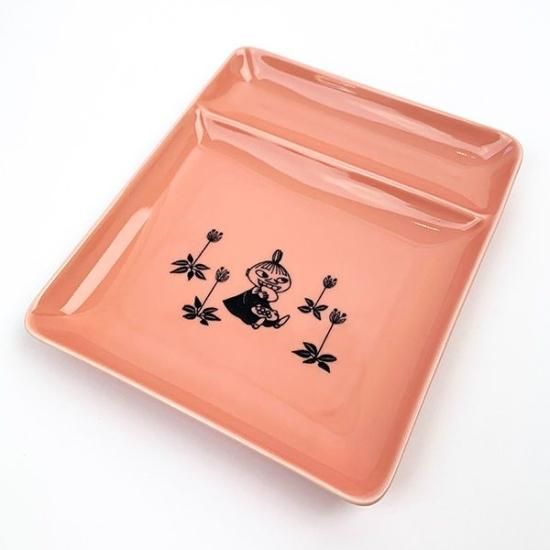 リトルミィ　プレート　廃盤品 ムーミン トーストプレート リトルミイ ピンク 皿 キッチン ランチ