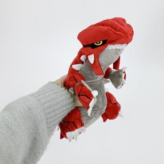 TOMY グラードン ぬいぐるみ / ポケモン TOMY ポケモン グラードン BIG ぬいぐるみ タカラトミー 当時物