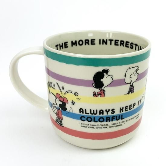 スヌーピー リサイクルセラミックマグ カラーズ マグカップ