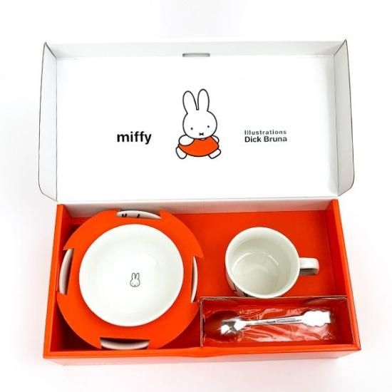 高質 ミッフィー テーブル こども食器 食器ギフトセット（アップル） 食器
