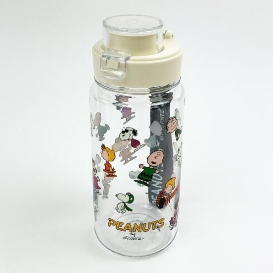 グランドホールセール スヌーピー ドリンクボトル 水筒 640ml クリア キャラクターグッズ