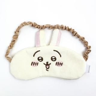 ちいかわ うさぎ アイマスク ふわふわワッペン リラックス クリーム
