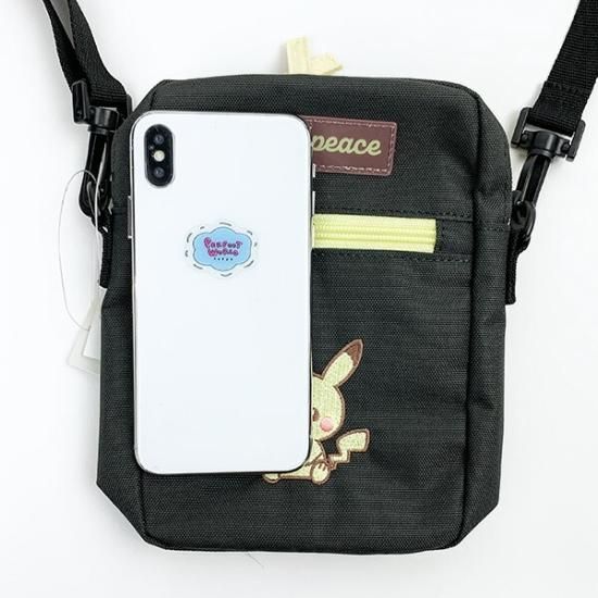 ポケモン ピカチュウ ショルダーバッグ バッグ カバン ブラック ポケモン ピカチュウ ショルダーバッグ バッグ カバン ブラック