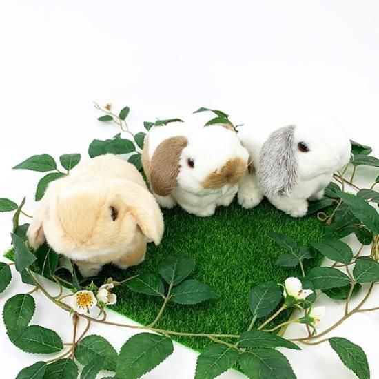ロップイヤーうさぎ オレンジ りくのなかま ぬいぐるみ 茶 吉徳 ロップイヤーうさぎ オレンジ りくのなかま ぬいぐるみ 茶 吉徳
