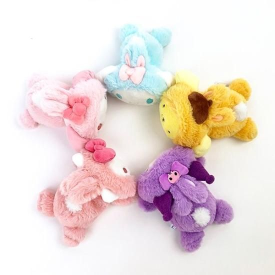 ポムポムプリン ふんわりうさぎ ぬいぐるみ マスコット インテリア ポムポムプリン ふんわりうさぎ ぬいぐるみ マスコット インテリア