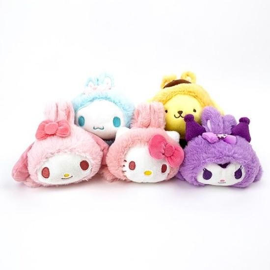 ハローキティ ふんわりうさぎ ぬいぐるみ マスコット インテリア ハローキティ ふんわりうさぎ ぬいぐるみ マスコット インテリア