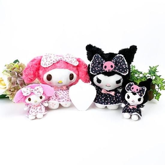 クロミ フラワードレス いちご新聞 サクラ ぬいぐるみ 3点セット クロミ フラワードレス いちご新聞 サクラ ぬいぐるみ 3点セット