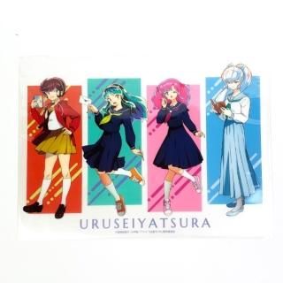店内セール開催中!10％オフ対象商品! うる星やつら A4 クリアファイル ときめき文具 ver.（集合）文具 学校 オフィス