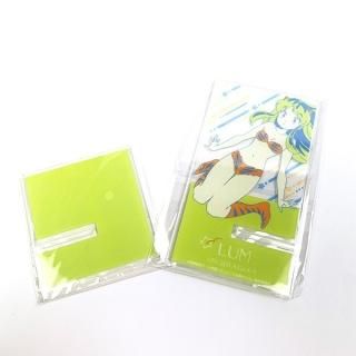 店内セール開催中!10％オフ対象商品! うる星やつら アクリルスマホスタンド（グリーン） インテリア