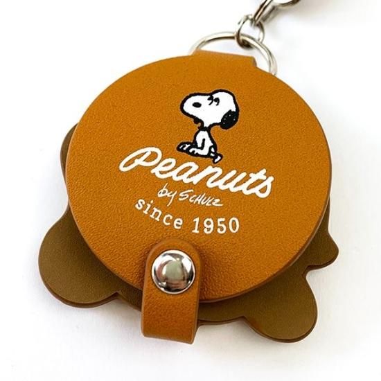 スヌーピー PEANUTS ストラップルーペウォッチ ブラウン スヌーピー PEANUTS ストラップルーペウォッチ ブラウン