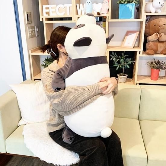 ノンタン たぬきの抱きまくら 342×220cm 抱き枕 りぶはあと プレミアムねむねむアニマルズ 抱きまくら M