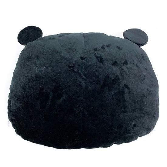 くまモン ダイカットクッション インテリア ブラック