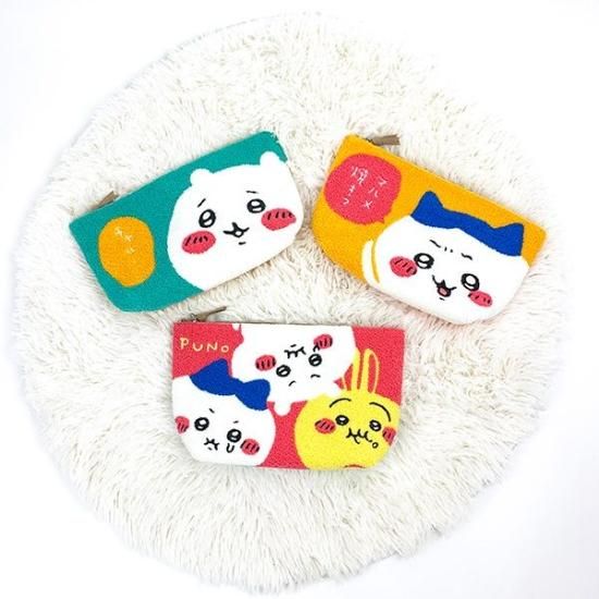 ちいかわ ハチワレ さがらぽーち ポーチ サガラ刺繍 小物入れ