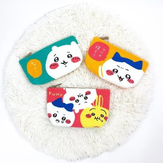 ちいかわ 集合 さがらぽーち ポーチ サガラ刺繍 小物入れ ピンク ちいかわ 集合 さがらぽーち ポーチ サガラ刺繍 小物入れ ピンク